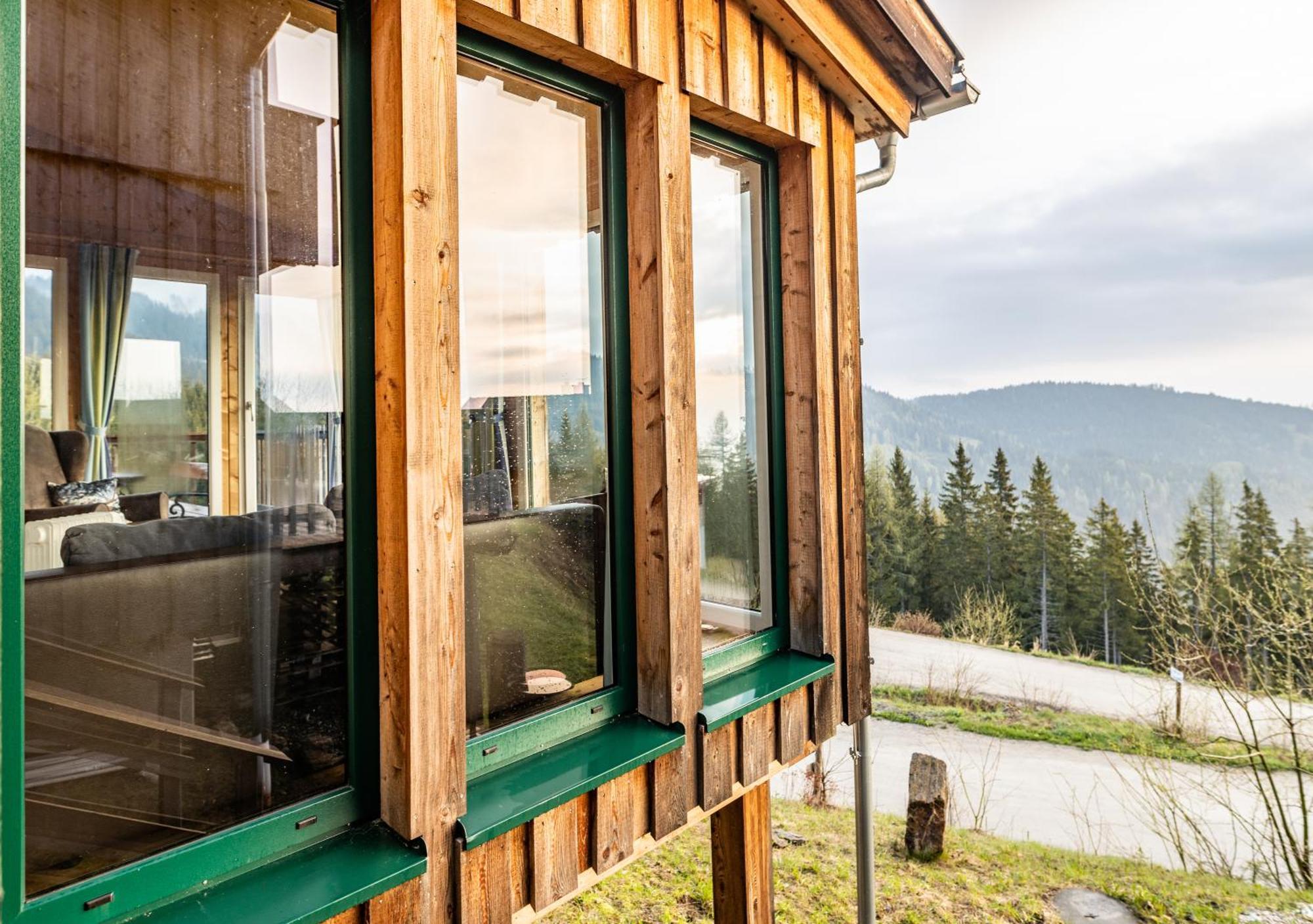 1A Chalet Rast - Wandern, Grillen, Traumblick, Indoor Sauna 巴特圣莱昂哈德艾 外观 照片